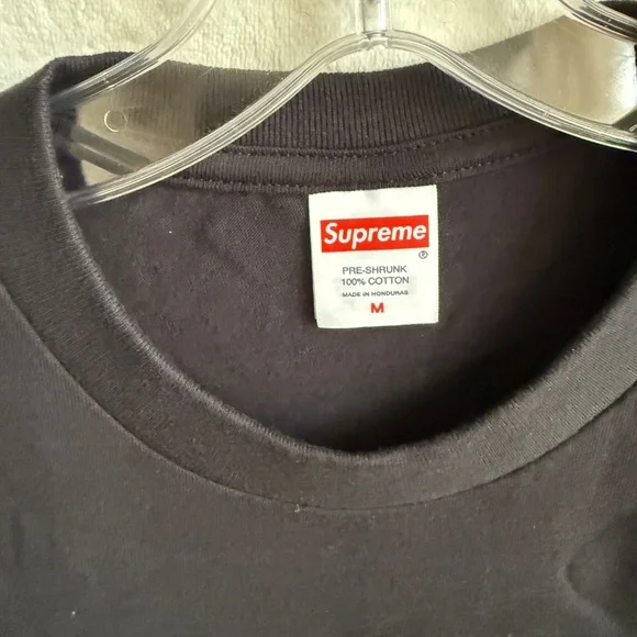 New! Supreme Playboi Carti Tee, Black, size M -- Laundry Bag included - Picture 7 of 9